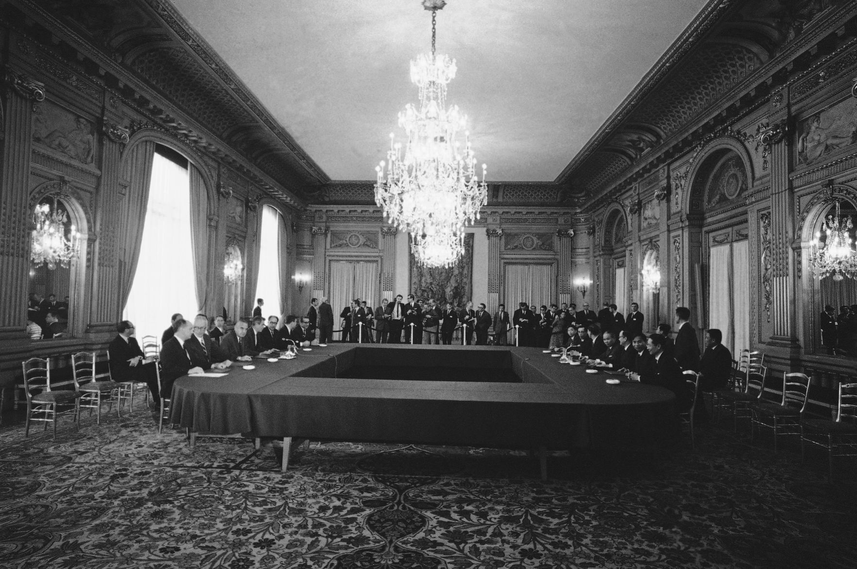 1968: Vietnam Paris Peace Talks